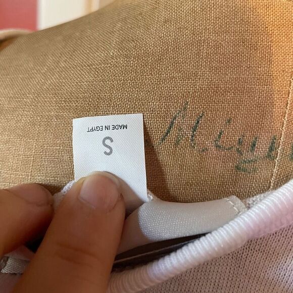 BHLDN | white short sleeve “gal pal” t shirt S - Picture 6 of 7